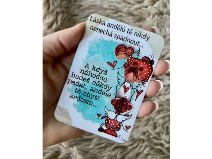 Láska andělů tě nikdy nenechá spadnout ....