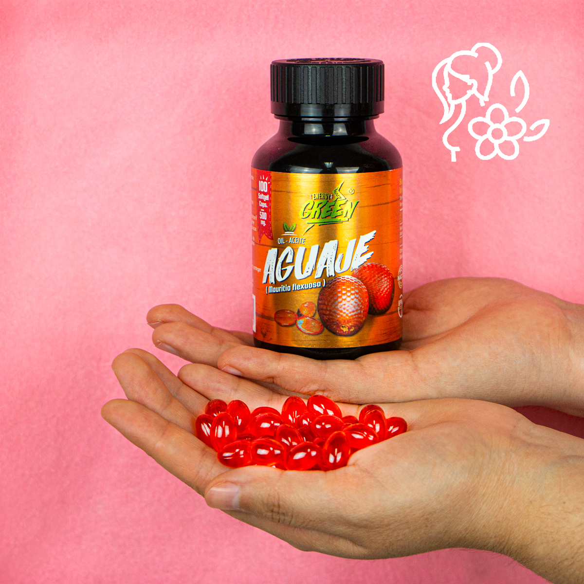 Olej z ovoce aguaje s vysokým obsahem fytoestrogenů