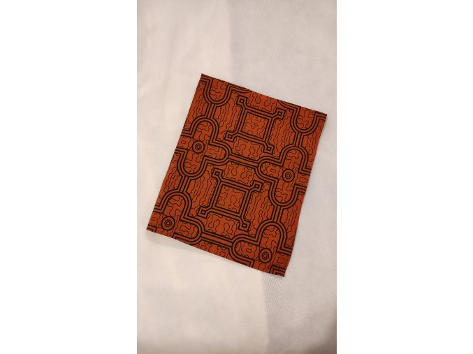 Textile from cotton - brown