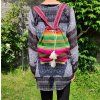 Mochila tejida de colores de Cusco 3