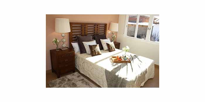 Ložnice španělského venkovského domu