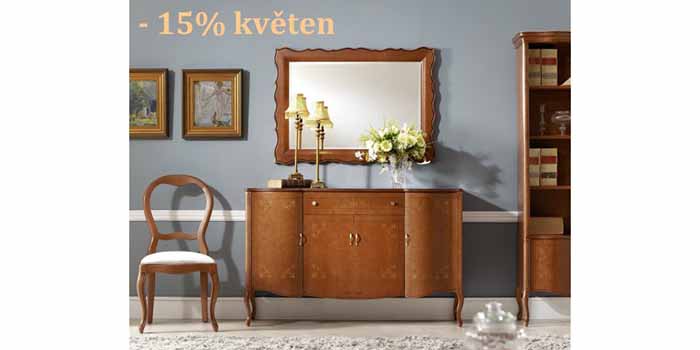 Rustikální nábytek z masivu: AMALIA - 15%