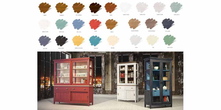 Španělský nábytek na míru: Široká barevná paleta