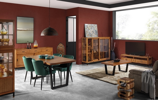 Masívny nábytok kolekcie Ribe