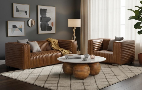 Kožené sedačky a kožený nábytek: nadčasová elegance pro váš domov