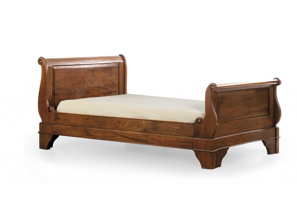 Rustikální postel 90x200 TRINET Vintage