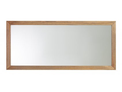 Luxusní zrcadlo Merapi z masivním rámem ze dřeva Mindi