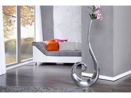 Váza Wave silber 106 cm