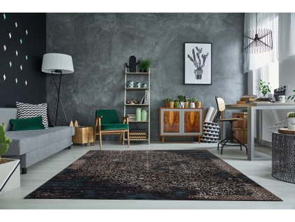 Luxusní vintage koberec Anatolian 240x160cm temný