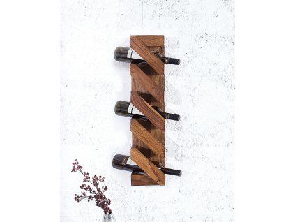 Robustní vinotéka Makassar 70 cm