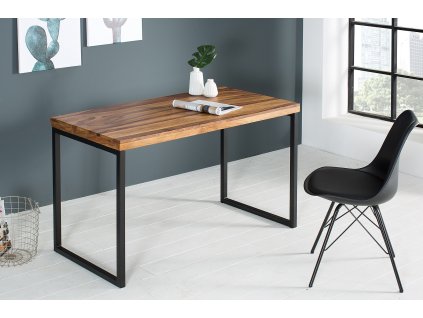 Masivní psací stůl Fusion 118cm palisandr