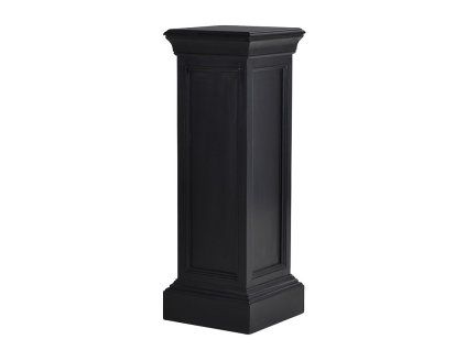 Elegantní černý podstavec pilíř Brighton