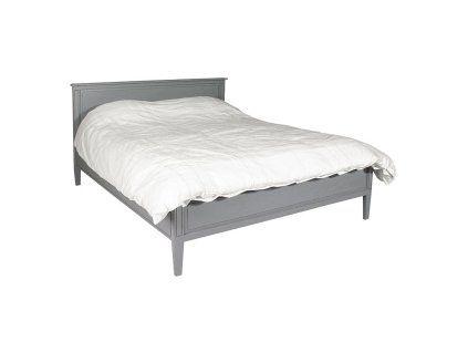 Elegantní venkovská postel Grey Ariano 150
