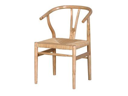 Elegantní masivní stolička Rusper