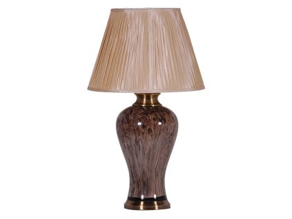 Luxusní keramická lampa Marble Gold 73cm