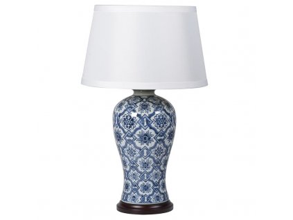 Luxusní keramická lampa China Floral 73cm