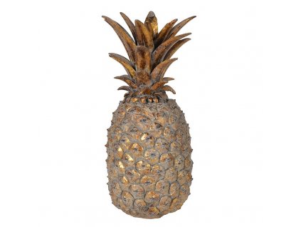 Dekorace zlatý Ananas 31cm