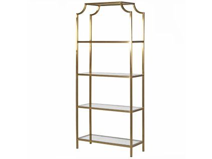 Art-Deco knihovna Tiera 210 cm