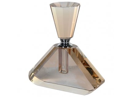 Luxusní lahvička na parfém Amber Crystal sklo