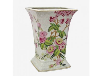 Stylová porcelánová váza Camelia 25cm
