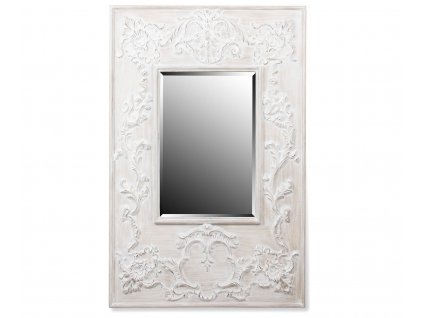 Provence bílé zrcadlo Jannice 185x120cm