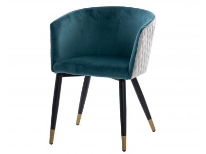 Designová židle Camelia Diamante modrá/šedá