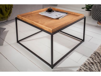 Stylový příruční stolek Element 60cm dub