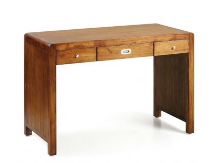 Dřevěný psací stůl Flash 110cm koloniální styl