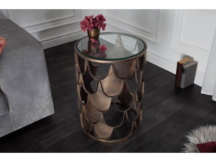 Designový příruční stolek Scale 40cm kov