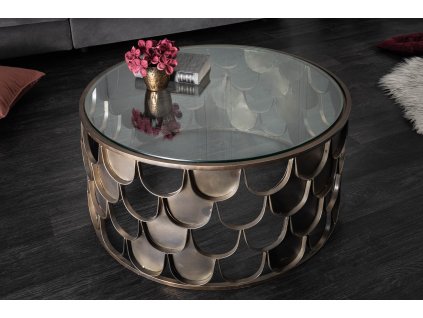 Designový příruční stolek Scale 70cm kov