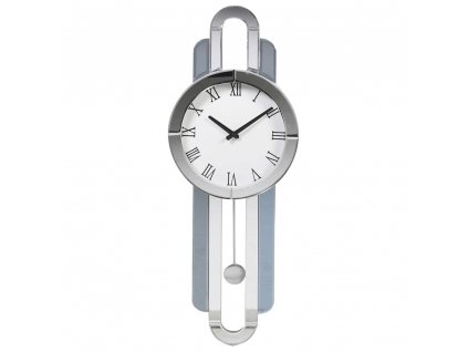 Luxusní zrcadlové hodiny Glori 80cm s kyvadlem