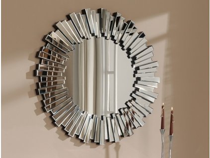 Luxusní bezrámové zrcadlo Crystal 100cm