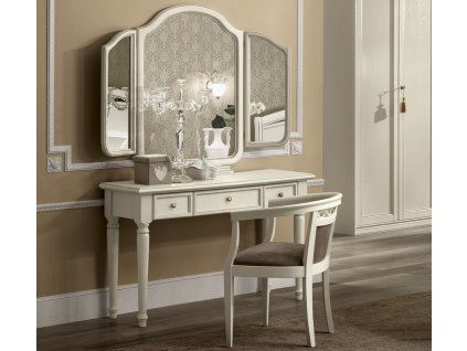 Klasický toaletní stolek Isabelle 120cm bílý
