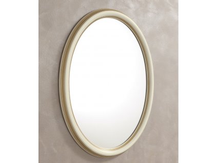Klasické nástěnné zrcadlo Sophia 68x95cm bílé