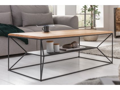 Moderní konferenční stolek Apart 110cm dub/antracit