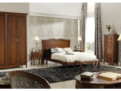 Luxusní ložnicová sestava Teressa II třešeň/ořech