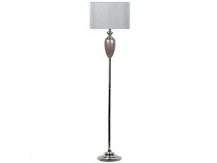 Luxusní stojací lampa Arria 172cm stříbrná
