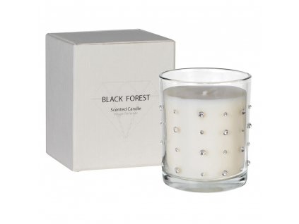 Luxusní vonná svíčka Black Forest 9cm s esencálními oleji