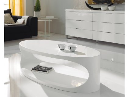 Designový moderní konferenční stolek Twito Oval 120cm