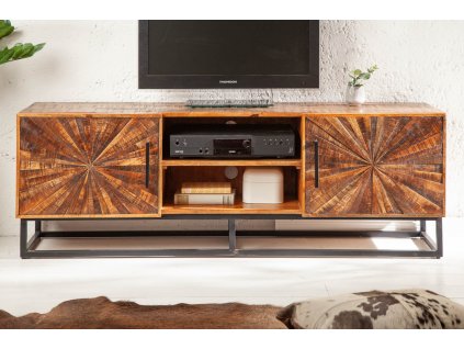 Designový TV stolek Mango Wood 145cm