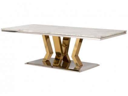 Luxusní konferenční stolek Morsil 130cm v Art-Deco stylu