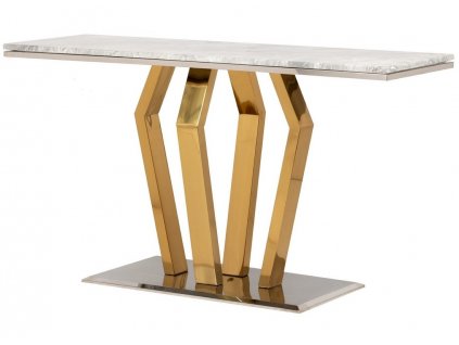 Luxusní konzolový stolek Morsil 140cm v Art-Deco stylu