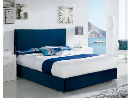 Designová čalouněná postel CRISTINA Top s úložným prostorem, na míru