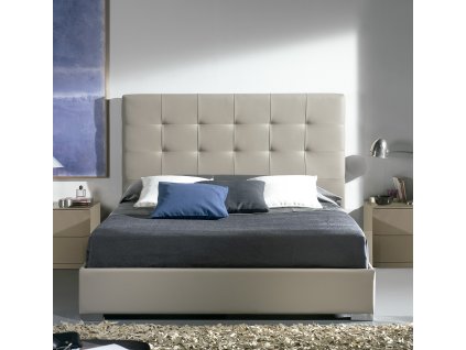 Designová čalouněná postel BELEN s úložným prostorem, zakázková