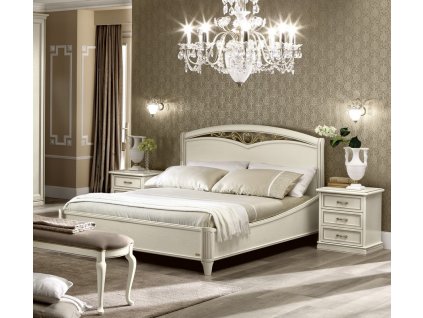 Klasická postel Isabelle 120-180cm bílá na míru