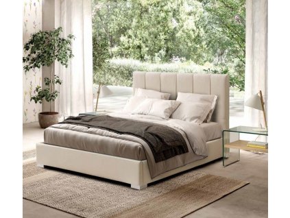 Luxusní čalouněná postel Indira zakázková výroba