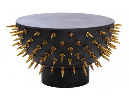 Stylový konferenční stolek Pop Art Sting 39cm černá železný
