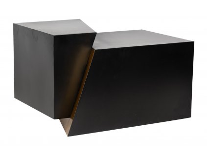 Stylový konferenční stolek Pop Art Vittorio 79cm černá kovový nábytek