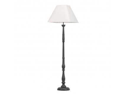 Luxusní stojací lampa  White Pyramid 190cm bílá/tmavě šedá