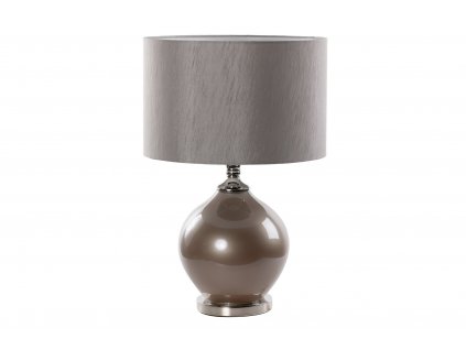 Luxusní stolní lampa Silky Beige III 57cm béžová/stříbrná